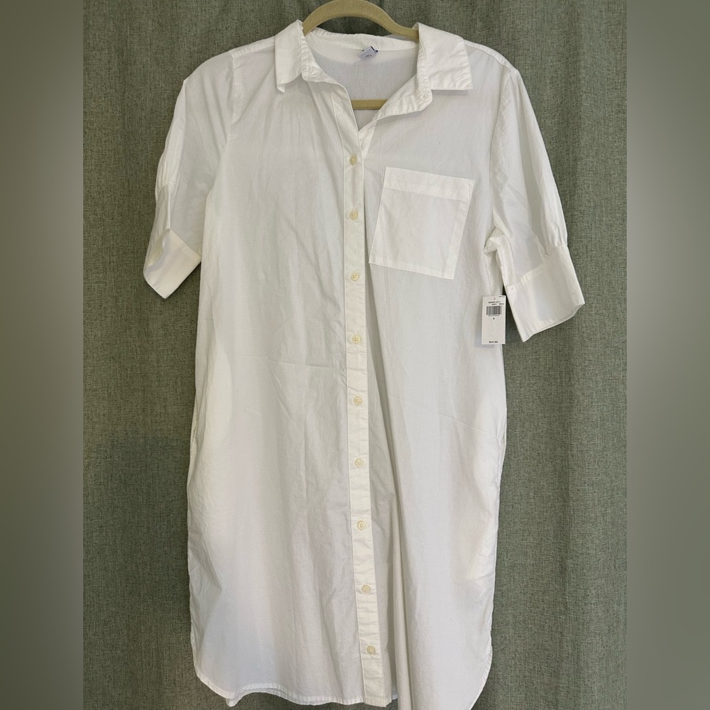 Old Navy Shirt Dress Small NWT